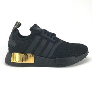Adidas NMD R1 "Black Metallic Gold" FV1787 Running